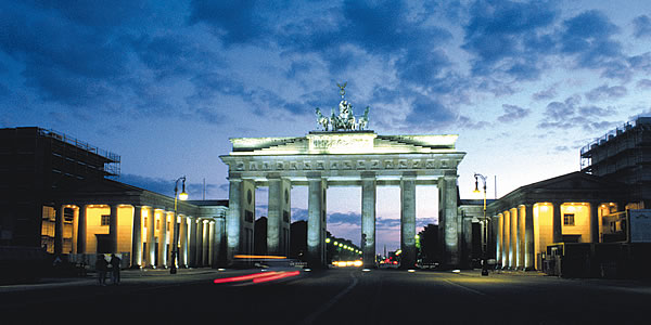 Brandenburgertor bei Nacht